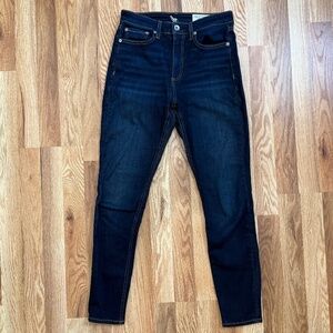 rag & bone // nina high-rise ankle skinny // 25